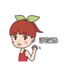 さくらんぼさっちゃん -日常-（個別スタンプ：2）