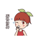 さくらんぼさっちゃん -日常-（個別スタンプ：4）