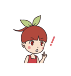 さくらんぼさっちゃん -日常-（個別スタンプ：8）