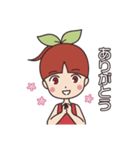 さくらんぼさっちゃん -日常-（個別スタンプ：16）