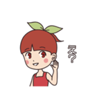 さくらんぼさっちゃん -日常-（個別スタンプ：18）