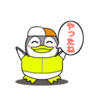ペンギンしくちゃん ロードバイクに乗る（個別スタンプ：20）