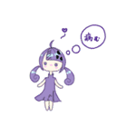 何をしても病んじゃう女の子。（個別スタンプ：6）