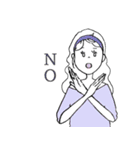 モリ―ガールズ 2（個別スタンプ：8）