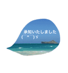 スタンプだけで簡単お返事 ハワイの景色（個別スタンプ：4）