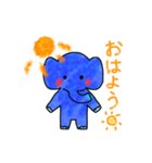 ぞうさんのやさしいスタンプ（個別スタンプ：2）
