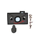 ハッピーカメラちゃんのランチ会スタンプ（個別スタンプ：10）