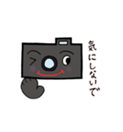 ハッピーカメラちゃんのランチ会スタンプ（個別スタンプ：21）