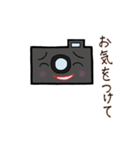 ハッピーカメラちゃんのランチ会スタンプ（個別スタンプ：22）