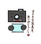 ハッピーカメラちゃんのランチ会スタンプ（個別スタンプ：24）