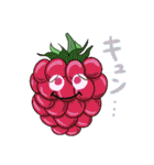 表情豊かな果物たち（個別スタンプ：7）