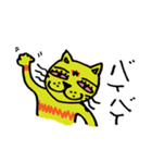 変テコ猫ちゃんズ（個別スタンプ：8）