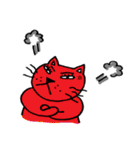 変テコ猫ちゃんズ（個別スタンプ：17）