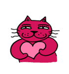 変テコ猫ちゃんズ（個別スタンプ：35）