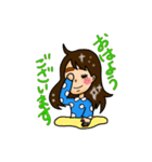 キュートな女子の敬語スタンプ（個別スタンプ：32）