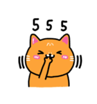 太った猫、バージョン2（個別スタンプ：5）
