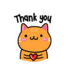 太った猫、バージョン2（個別スタンプ：7）