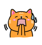 太った猫、バージョン2（個別スタンプ：8）