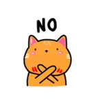 太った猫、バージョン2（個別スタンプ：13）