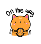 太った猫、バージョン2（個別スタンプ：16）