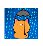 太った猫、バージョン2（個別スタンプ：34）