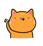 太った猫、バージョン2（個別スタンプ：35）