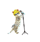 Happy Rock cat 4（個別スタンプ：3）