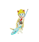 Happy Rock cat 4（個別スタンプ：6）