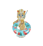 Happy Rock cat 4（個別スタンプ：7）
