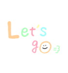 まるいやつ English Message（個別スタンプ：13）