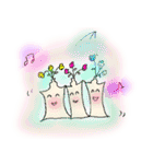 花瓶の妖精ちゃん（個別スタンプ：4）