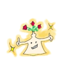 花瓶の妖精ちゃん（個別スタンプ：9）