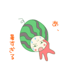 幸せの可愛ぃすいかクン（個別スタンプ：24）