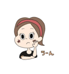 色んなおんなの子（個別スタンプ：6）