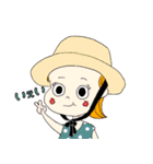 色んなおんなの子（個別スタンプ：9）