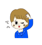 色んなおんなの子（個別スタンプ：10）