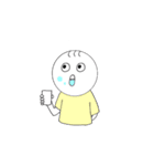 丸顔の家族（個別スタンプ：32）