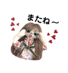 手作りラブリー三姉妹（個別スタンプ：22）