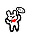 うさぎとくろねこの日常（個別スタンプ：14）