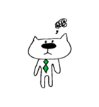 サラリーマン猫の日常Life（個別スタンプ：14）