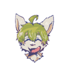 mollow's sticker stamp（個別スタンプ：6）