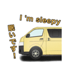 ワゴン車、キャンピングカー、パート3（個別スタンプ：22）