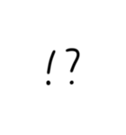 ほぼ1文字スタンプ（個別スタンプ：37）