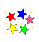 5 COLORS カラフル基本セット（個別スタンプ：2）