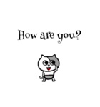 ネコブリーフ（個別スタンプ：2）