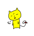きいろいねこ2（個別スタンプ：1）