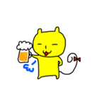 きいろいねこ2（個別スタンプ：3）