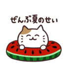 夏だ！もれねこスタンプ（個別スタンプ：32）