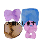 敬語のシンプルアートスタンプ（個別スタンプ：4）