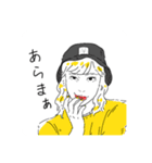女子の日常.02（個別スタンプ：7）